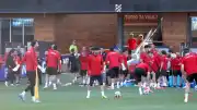 San Francisco'da A Milli Futbol Takımı'nın İlk Antrenmanı Gerçekleştirildi