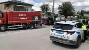 Konya'da Trafik Kontrolünden Kaçan Sürücü Duvara Çarptı