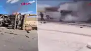 Ankara Bağlum'da Hafriyat Kamyonlarının Karıştığı Kazada 2 İşçi Öldü