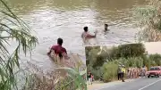 Aydın İncirliova'da Büyük Menderes Nehri'nde İki Çocuk Kayboldu
