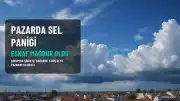 Çorum'da Şiddetli Sağanak Semt Pazarlarını Su Altında Bıraktı