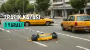 Bakırköy'de Trafik Kazası: 1 Yaralı