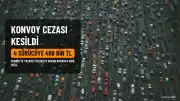 Pendik'te Konvoy ve Tehlikeli Sürüşe 498 Bin TL Ceza