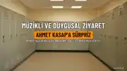 Besni'de 85 Yaşındaki Görme Engelli Ahmet Kasap'a Müzikli Ziyaret