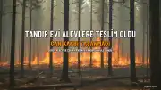 Çorum'un Alaca İlçesinde Çıkan Yangında Tandır Evi Kullanılamaz Hale Geldi