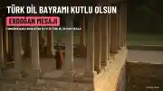 Cumhurbaşkanı Erdoğan'dan 26 Eylül Türk Dil Bayramı Mesajı
