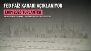 ABD Merkez Bankası'nın Ekim 2026 Faiz Kararı Ne Zaman Açıklanacak?