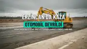 Erzincan'da Trafik Kazası: Otomobil Devrildi, Sürücü Yaralandı