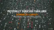 Tekirdağ'da Trafik Kazası: Motosiklet Sürücüsü Yaralandı