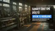 TÜİK Verileri: Sanayi Üretiminde Ağustos Ayında Aylık Düşüş Kaydedildi