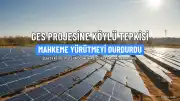 Uşak'ta GES Projesine Köylülerden Yürütmeyi Durdurma Kararı