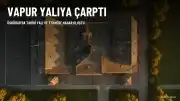 Üsküdar'da Yolcu Vapuru Tarihi Yalıya Çarptı, Hasar Meydana Geldi