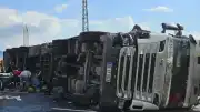 Ağrı'da zincirleme trafik kazası: 1 ölü, 4 yaralı