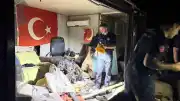 Antalya Serik'te Kontrolden Çıkan Otomobilin Motoru İşçi Barakasına Uçtu: 1 Ağır Yaralı