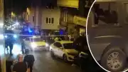 Beyoğlu'nda İş Yerinin Girişine Bırakılan Patlayıcı İnfilak Etti