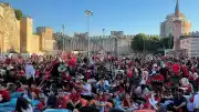 Fatih'te Milli Maç Heyecanı Yedikule Hisarı'nda Yaşandı