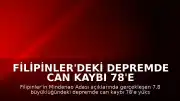 Filipinler'deki Depremde Can Kaybı 78'e Çıktı