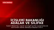 İçişleri Bakanlığı Adalar ve Silifke Belediye Başkanlarını Görevden Uzaklaştırdı