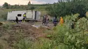 Isparta'da Midibüsün Devrilmesi Sonucu 5 Kişi Yaşamını Yitirdi