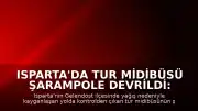Isparta'da Tur Midibüsü Şarampole Devrildi: 5 Ölü, 25 Yaralı