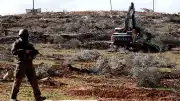 İsrailli İşgalciler Batı Şeria'da Su Hattını Tahrip Etti