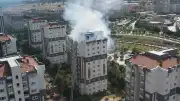 İstanbul Atakent'te 11 Katlı Binada Yangın: 10 Yaralı