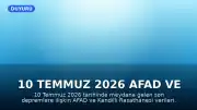 10 Temmuz 2026 AFAD ve Kandilli Rasathanesi Son Depremler Listesi