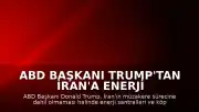 ABD Başkanı Trump'tan İran'a Enerji Altyapısı Tehdidi: "Masaya oturup müzakere etmezlerse tüm enerji santrallerini ve tüm köprülerini yok edeceğiz"