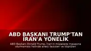 ABD Başkanı Trump'tan İran'a Yönelik Tehdit: Enerji Tesisleri ve Köprüler Hedef Alınabilir
