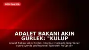 Adalet Bakanı Akın Gürlek: "Kulüp yöneticilerine yönelik bahis operasyonu gerçekleştirildi"