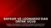Baykar ve Leonardo'dan Ortak Uçuş Testleri: K-SWARM Programında Yeni Dönem