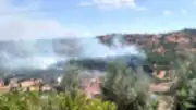 Diyarbakır Dicle'de Örtü Yangını Meydana Geldi