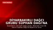 Diyarbakırlı Dağcı Grubu Süphan Dağı'na Zirve Yaptı