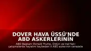 Dover Hava Üssü'nde ABD Askerlerinin Cenaze Töreni: Trump Askerleri Selamladı