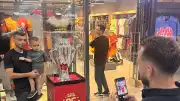 Düzce'de Galatasaray Şampiyonluk Kupası Sergilendi