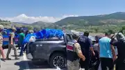 Erzincan'da Kamyonetin Devrilmesi Sonucu 1 Kişi Öldü, 3 Kişi Yaralandı