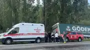 Erzurum'da Tırın Ağaçlara Çarpması Sonucu Bir Kişi Yaşamını Yitirdi