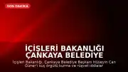 İçişleri Bakanlığı Çankaya Belediye Başkanı Hüseyin Can Güner'i Görevden Uzaklaştırdı
