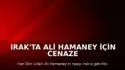 Irak'ta Ali Hamaney İçin Cenaze Töreni Düzenlendi