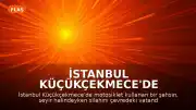 İstanbul Küçükçekmece'de Motosikletli Şahıs Silahını Vatandaşlara Doğrulttu