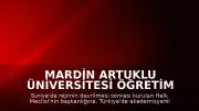Mardin Artuklu Üniversitesi Öğretim Üyesi Abdülhamit Avvak Suriye Halk Meclisi Başkanı Seçildi