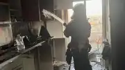 Mardin Kızıltepe'de Bir Apartman Dairesinde Yangın Çıktı