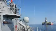 Milli Savunma Bakanlığı: TCG Turgutreis fırkateyni sondaj gemilerine refakat ediyor