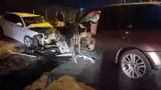 Sancaktepe'de Ters Yöne Giren Otomobil Zincirleme Kazaya Yol Açtı: 5 Yaralı