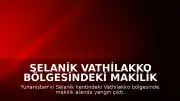 Selanik Vathilakko bölgesindeki makilik alanda yangın meydana geldi