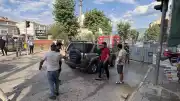 Tosya'da Seyir Halindeki Lüks Cipde Yangın: Sürücü Camdan Atlayarak Kurtuldu