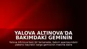 Yalova Altınova'da Bakımdaki Geminin Makine Dairesinde Patlama Meydana Geldi