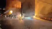 Kahramanmaraş'ta Madeni Yağ Yüklü Tır Alevlere Teslim Oldu