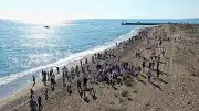 Manavgat Ulualan Sahili'nde Dünya Temizlik Günü Kapsamında Kıyı Temizliği Etkinliği Düzenlendi