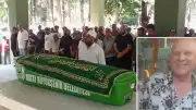 Silivri Açıklarında Batan Geminin Kaptanı Y.K.'nın Cenazesi Memleketinde Toprağa Verildi